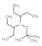 BIS(DIETHYLAMINO)-TERT-BUTOXYPHOSPHINE structure