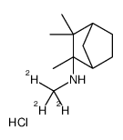 Mecamylamine-d3 hydrochloride结构式