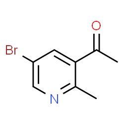 1-(5-Bromo-2-methylpyridin-3-yl)ethanone Structure