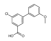 3-chloro-5-(3-methoxyphenyl)benzoic acid Structure