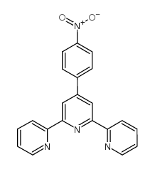 4'-(4-nitrophenyl)-2,2':6',2''-terpyridine structure