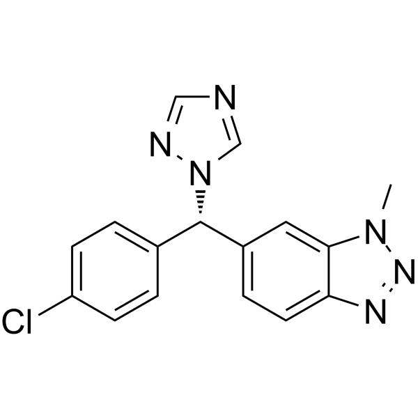 伏氯唑结构式