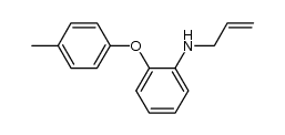 2-allylamino-4'-methyldiphenyl ether结构式