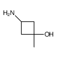 反式-3-氨基-1-甲基环丁醇结构式