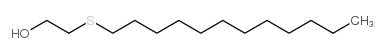 Ethanol,2-(dodecylthio)- Structure