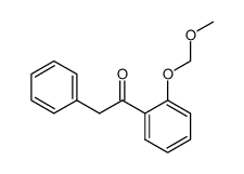 1-(2-(methoxymethoxy)phenyl)-2-phenylethan-1-one Structure