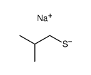 sodium 2-methylpropane-1-thiolate结构式