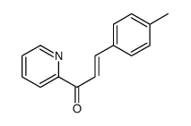 3-(4-methylphenyl)-1-pyridin-2-ylprop-2-en-1-one结构式