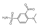 4-(N,N-dimethylamino)-3-nitrobenzenesulfonamide结构式