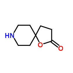 1-Oxa-8-azaspiro[4.5]decan-2-one结构式