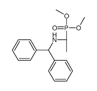 (1R)-N-benzhydryl-1-dimethoxyphosphorylethanamine Structure