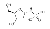 [4-hydroxy-5-(hydroxymethyl)oxolan-2-yl]oxyphosphonic acid结构式
