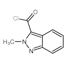2-METHYL-2H-INDAZOLE-3-CARBONYL CHLORIDE结构式