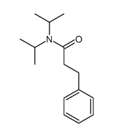 3-phenyl-N,N-di(propan-2-yl)propanamide结构式