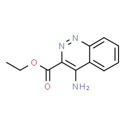 4-氨基肉桂啉-3-甲酸乙酯结构式