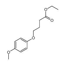 ethyl 4-(4-methoxyphenoxy)butanoate结构式