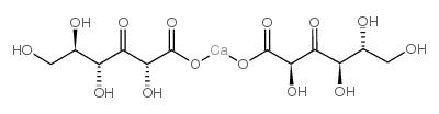 3-keto-d-gluconic acid, hemicalcium salt structure