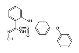 N-hydroxy-2-[(4-phenoxyphenyl)sulfonylamino]benzamide Structure