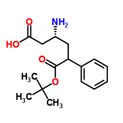 Boc-(R)-3-氨基-5-苯基-戊酸结构式