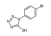 1-(4-溴苯基)-1H-四唑-5-硫醇结构式