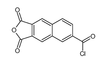 1,3-dioxobenzo[f][2]benzofuran-6-carbonyl chloride结构式
