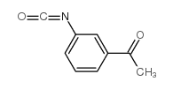 Ethanone,1-(3-isocyanatophenyl)- Structure