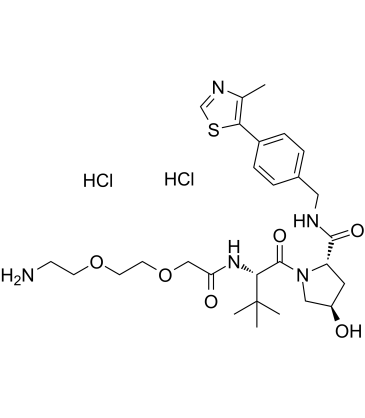 VH 032 amide-PEG2-amine Structure