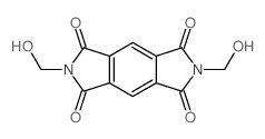 2,6-bis(hydroxymethyl)pyrrolo[3,4-f]isoindole-1,3,5,7-tetrone结构式