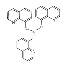 三(8-羟基喹啉)-铒结构式