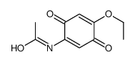 N-(4-ethoxy-3,6-dioxocyclohexa-1,4-dien-1-yl)acetamide结构式