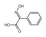 (Z)-phenylglyoxylic acid oxime结构式