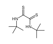 N,N'-ditert-butylethanedithioamide结构式