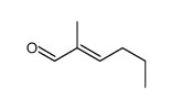 2-methylhex-2-enal结构式