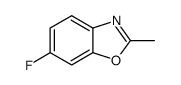 6-氟-2-甲基苯并噁唑结构式