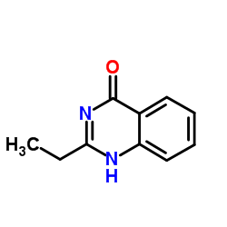 4-羟基-2-乙基喹唑啉结构式