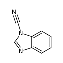 1H-Benzimidazole-1-carbonitrile(9CI) Structure