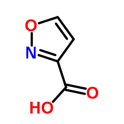 Isoxazole-3-carboxylic acid Structure