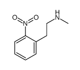 N-methyl-2-(2-nitrophenyl)ethanamine Structure