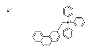 phenanthren-3-ylmethyl(triphenyl)phosphanium,bromide结构式