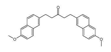 1,5-bis(6-methoxynaphthalen-2-yl)pentan-3-one Structure