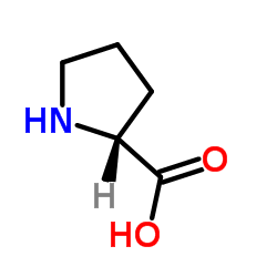 D-脯氨酸结构式