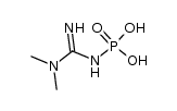 N,N-dimethyl-N'-phosphoroguanidine Structure