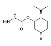 (-)-menthyl N-aminocarbamate Structure