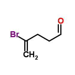 4-溴-4-戊烯醛结构式