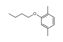 1-butoxy-2,5-dimethylbenzene结构式