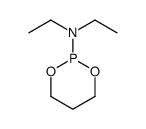 N,N-diethyl-1,3,2-dioxaphosphinan-2-amine Structure