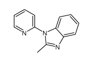 2-METHYL-1-(PYRIDIN-2-YL)-1H-BENZO[D]IMIDAZOLE Structure