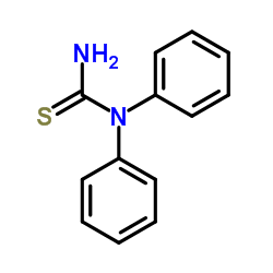 1,1-Diphenyl-2-thiourea structure