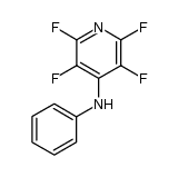 2,3,5,6-tetrafluoro-N-phenylpyridin-4-amine结构式