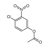 4-CHLORO-3-NITROPHENYL ACETATE结构式